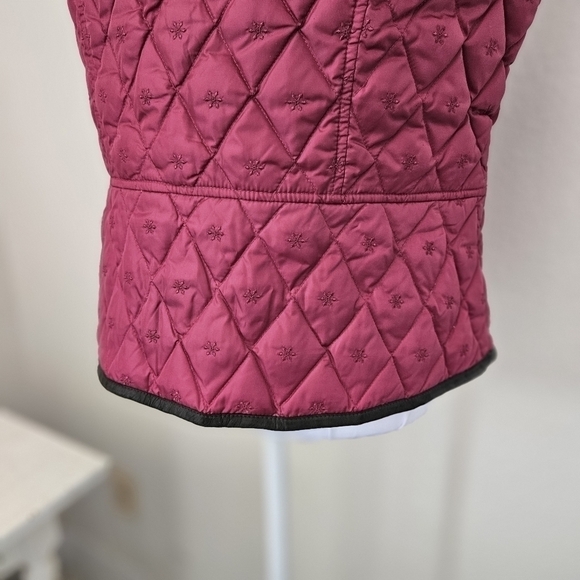Eddie Bauer Nylon Goose Down Quilted Vest - Picture 7 of 14